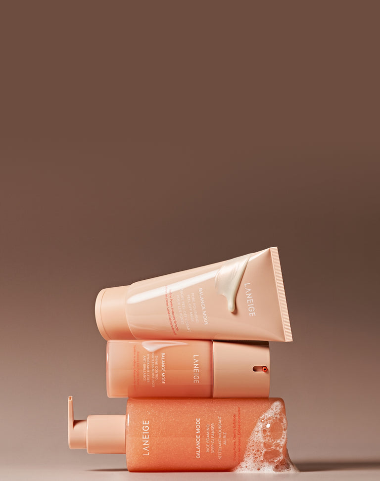 Laneige Balance Mode Collection for oily skin