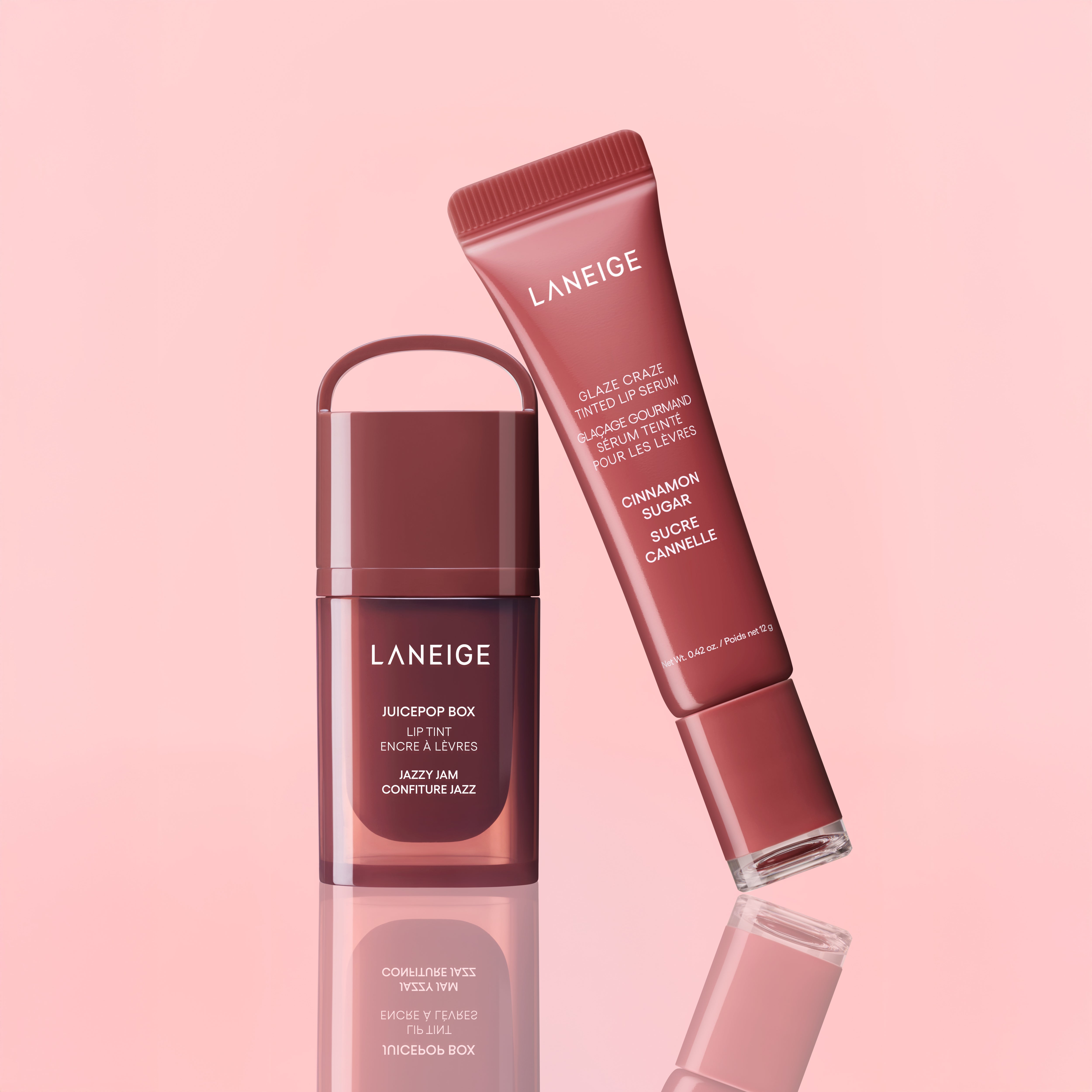 Tint & Glaze Duo: Jazzy Jam & Cinnamon Sugar | LANEIGE