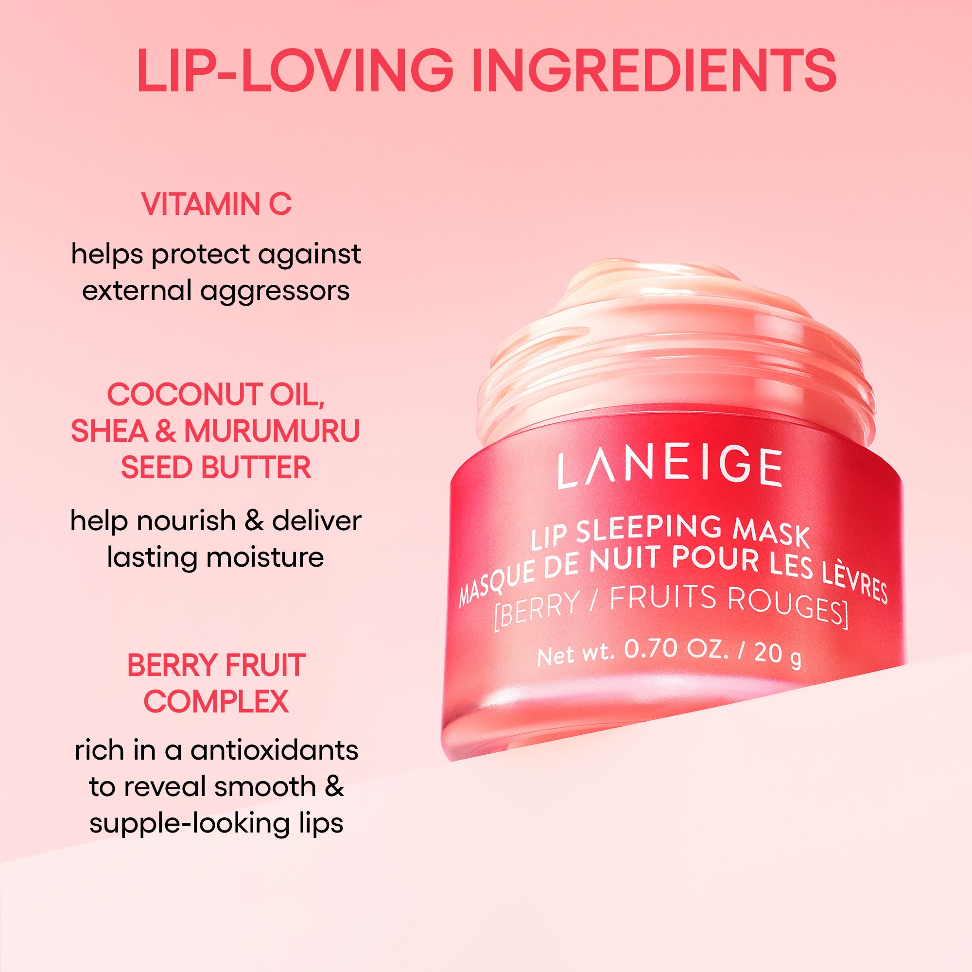 Laneige Tropical Lip Sleeping Mask Vault