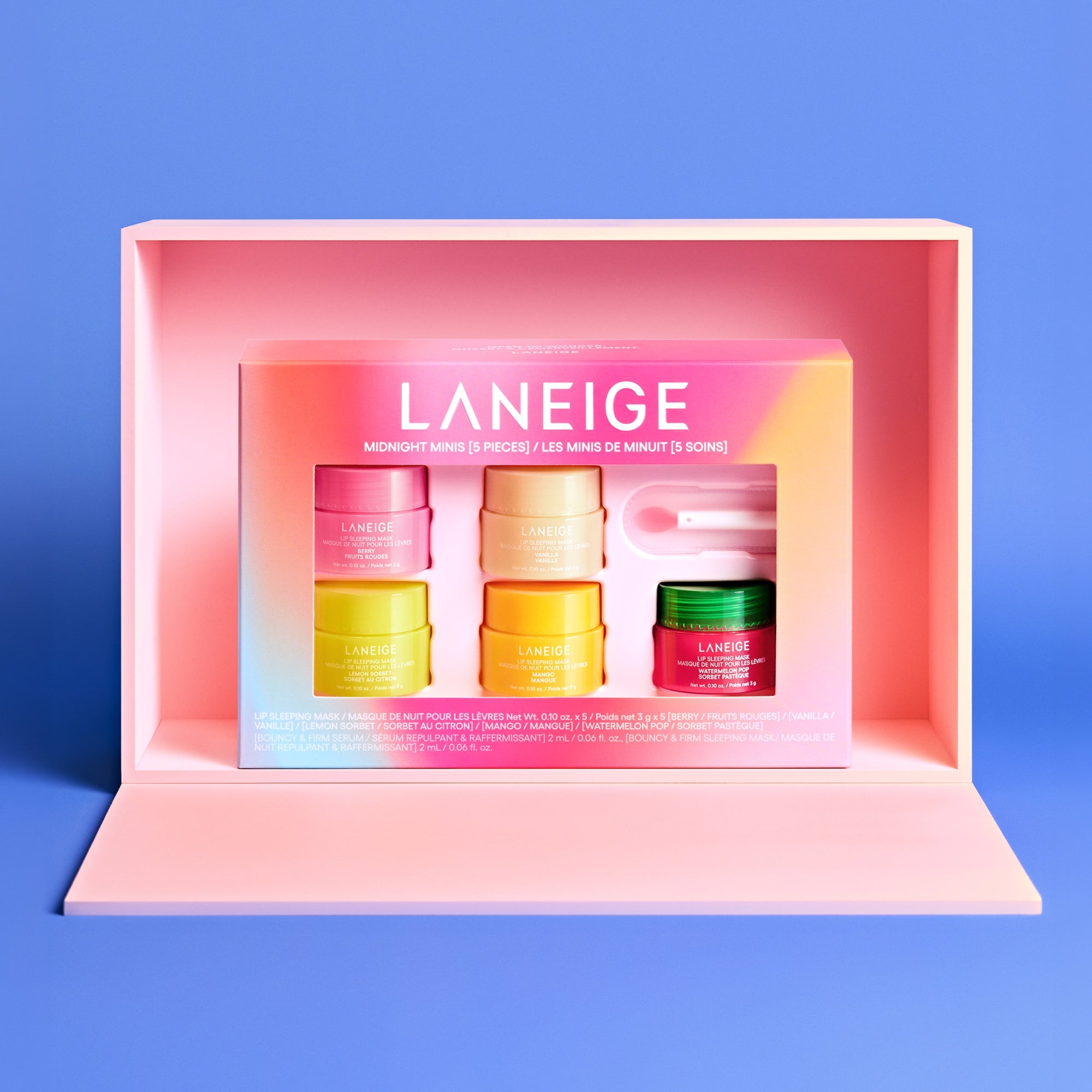 laneige lip sleeping mask vitamin c Midnight Minis Hydrating Treatment 5 pc. Gift Set eu_ban Perfect for all skin Vials:2 A few weeks ago
