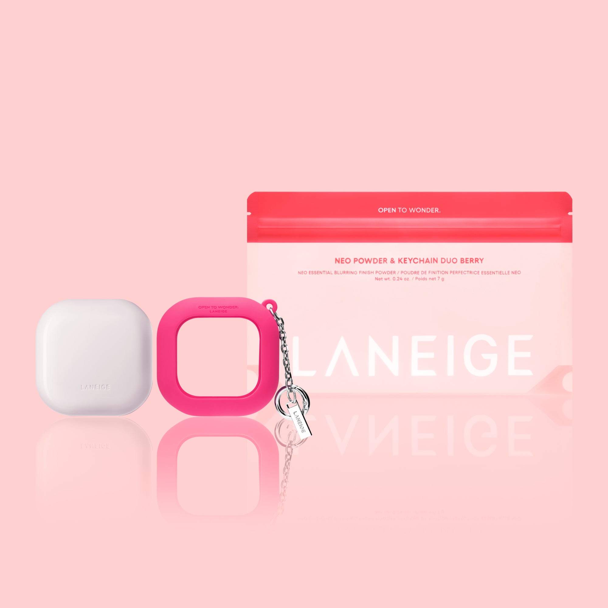 しーちゃん　リエナ 日焼け止め 50ml×2本 新品未使用 韓国コスメ Neo Blurring Powder & Keychain | LANEIGE