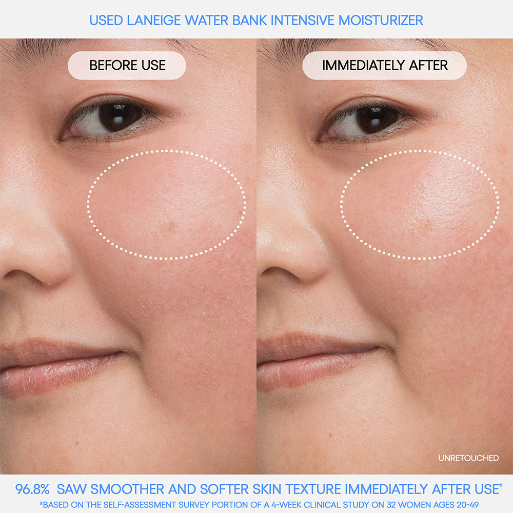 Water Bank Blue Hyaluronic Intensive Moisturizer results