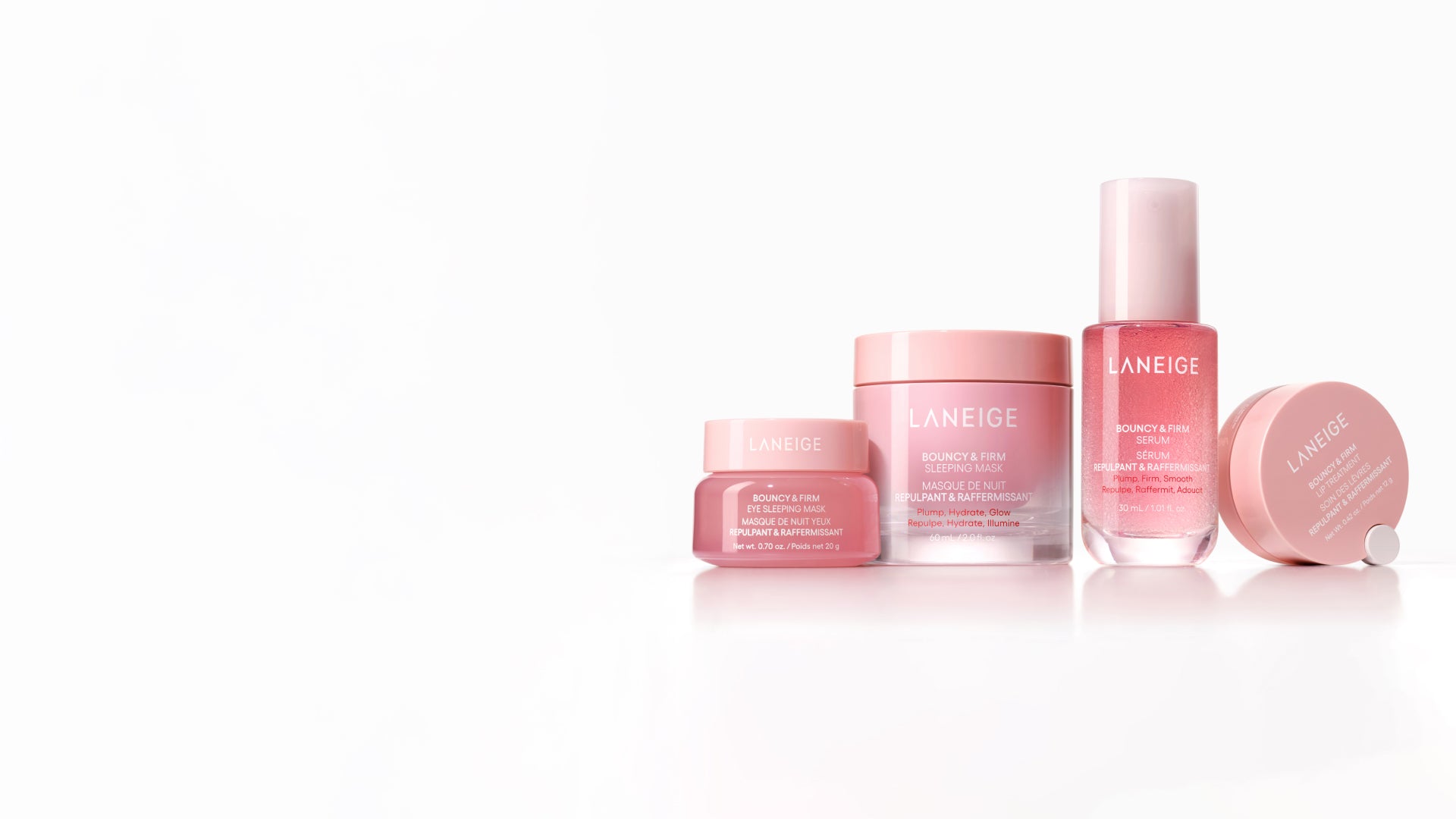 Amazon.com: LANEIGE Bouncy and Firm Trio Set: Peony