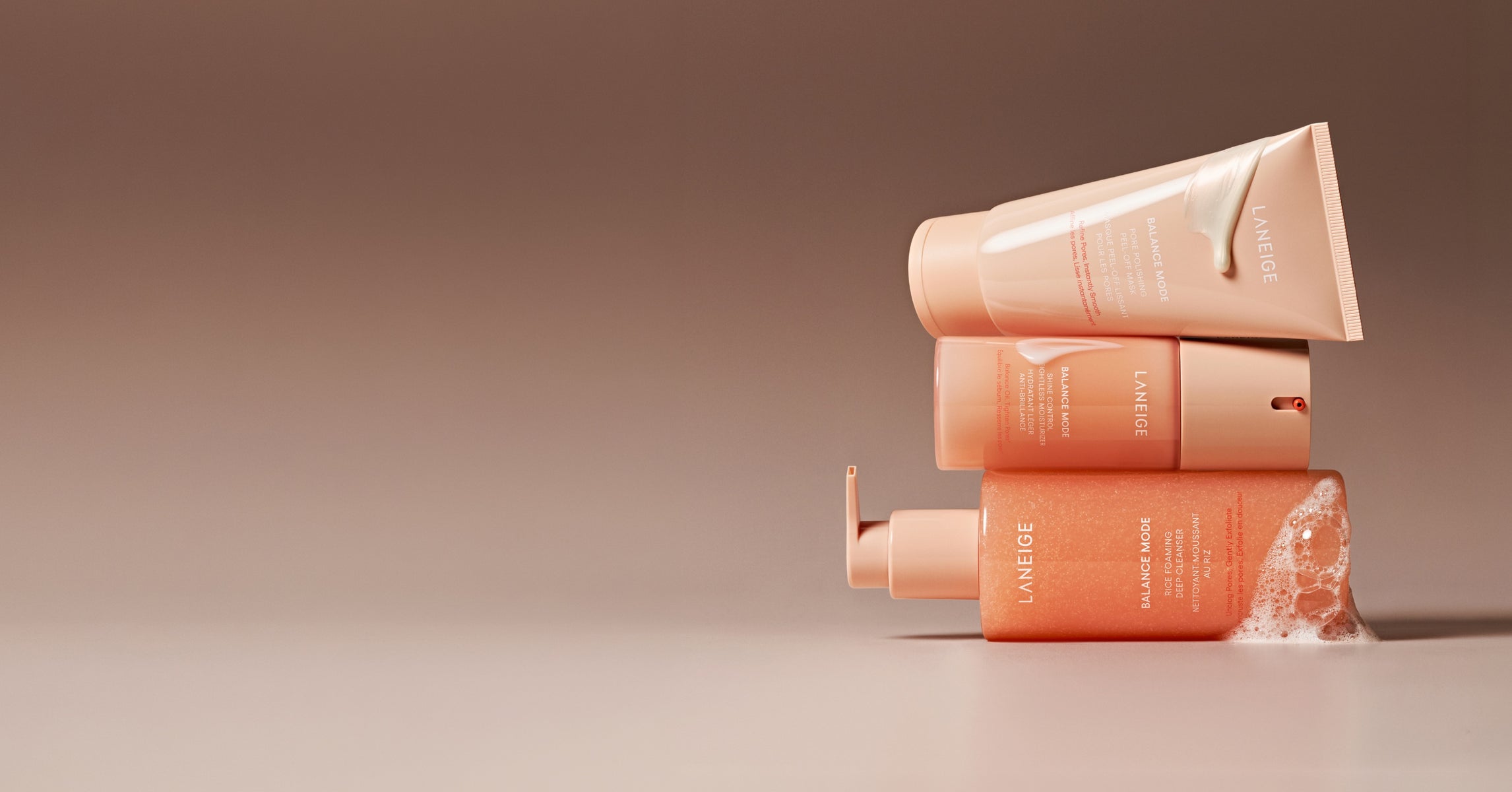 Laneige Balance Mode Collection for oily skin