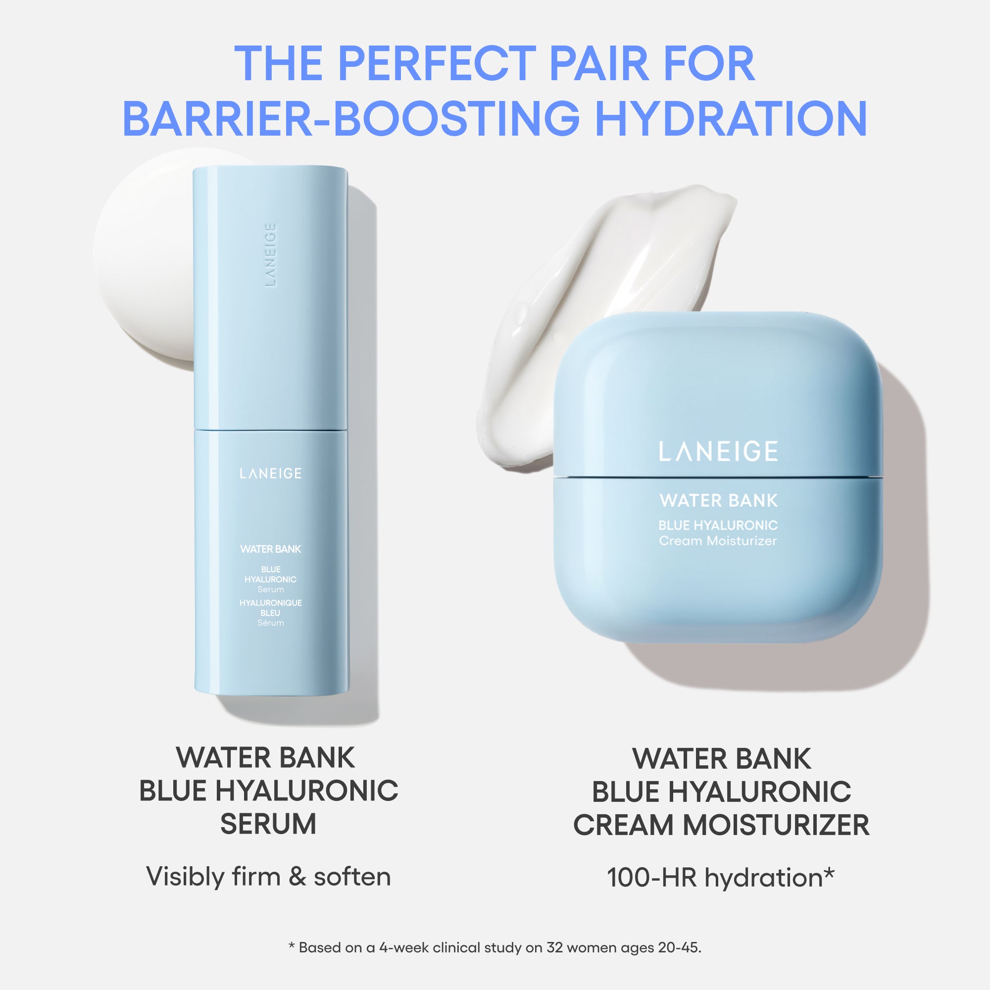 Water Bank Blue Hyaluronic Serum with Peptides | LANEIGE