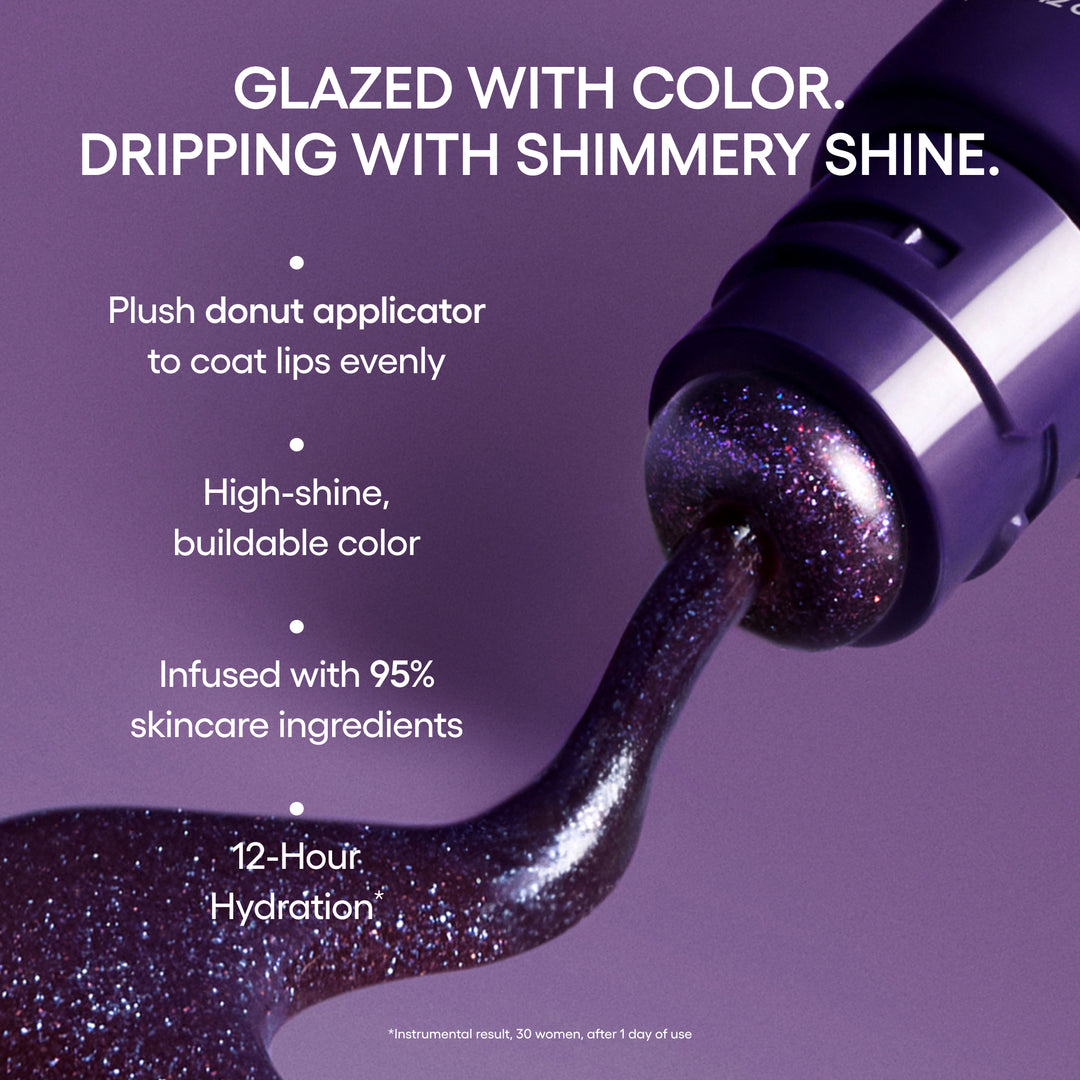 BLACK PLUM GLAZE (SHEER BLACK)