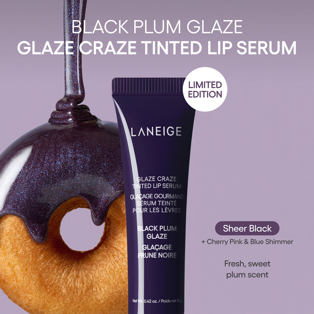 BLACK PLUM GLAZE (SHEER BLACK)