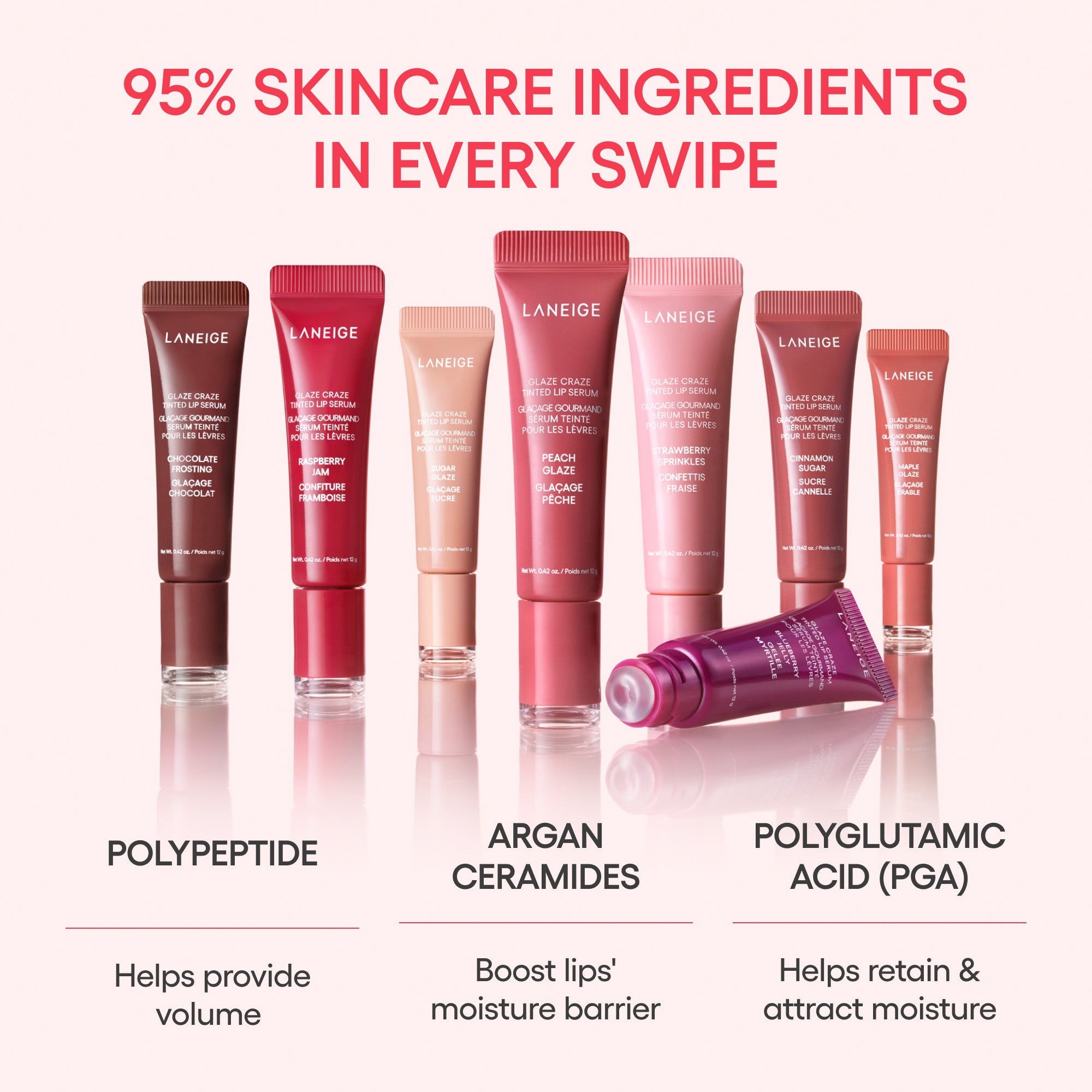 Glaze Craze Tinted Lip Serum: High-Shine Hydration | LANEIGE