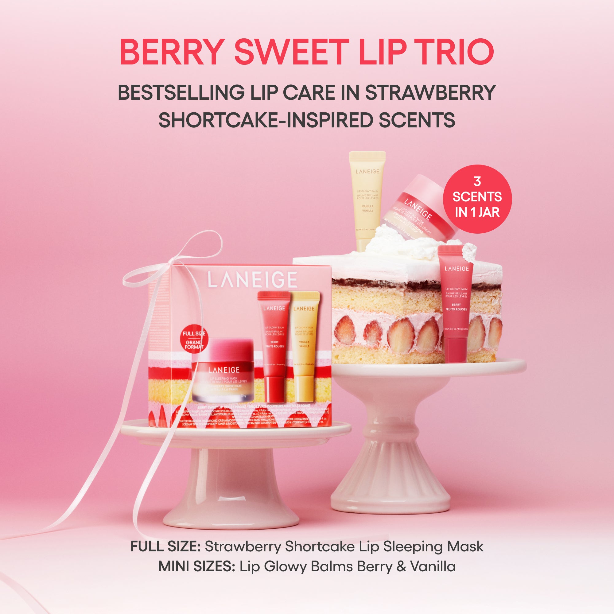 Berry Sweet Lip Trio | LANEIGE