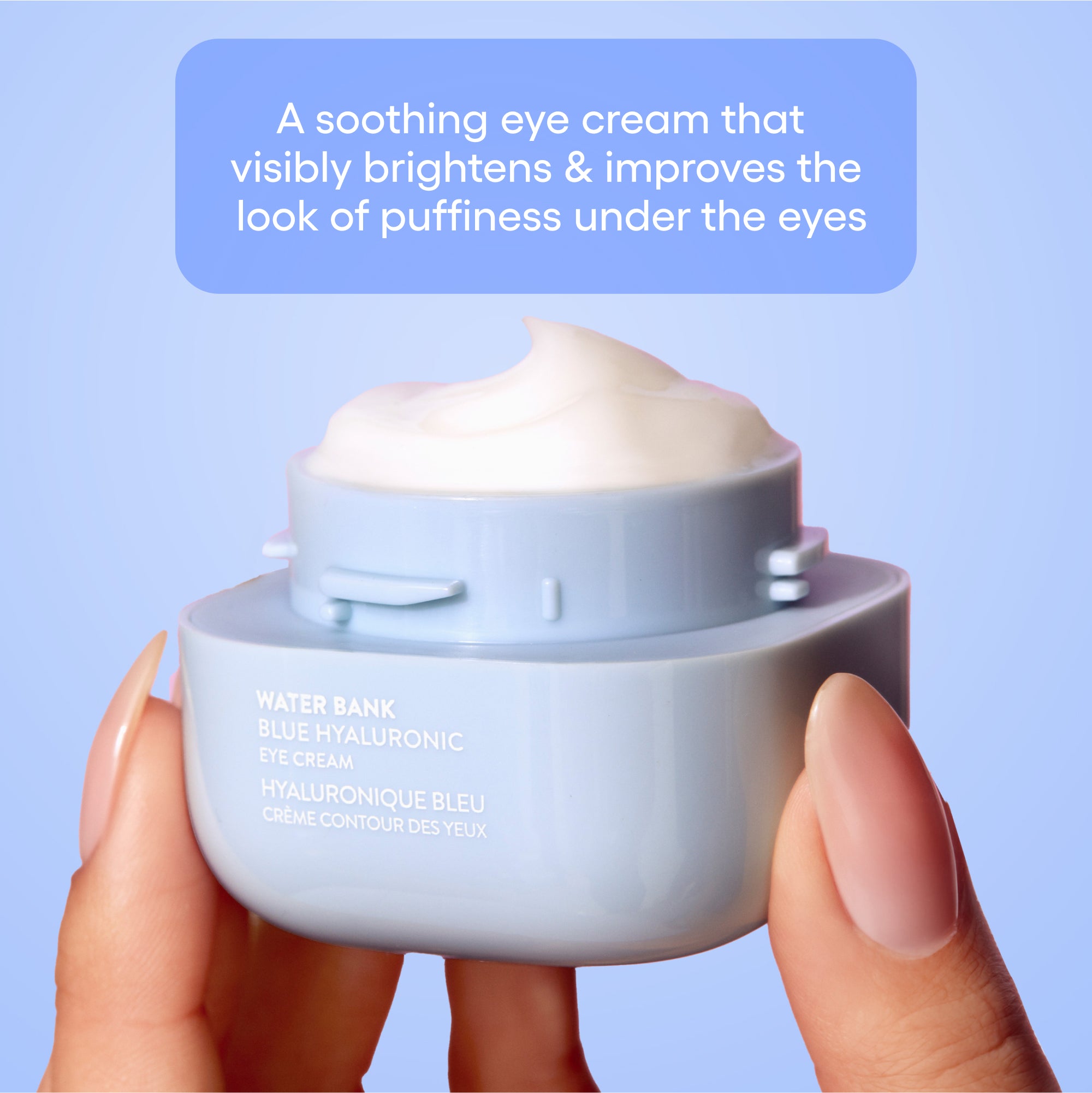 Water Bank Blue Hyaluronic Eye Cream | Hydrating & Brightening