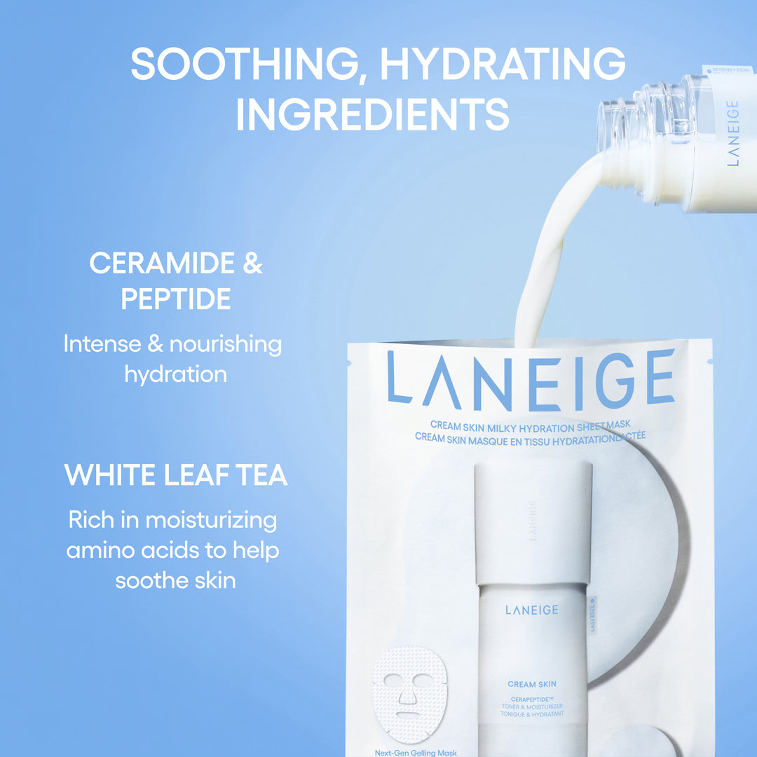 Cream Skin Milky Hydration Sheet Mask