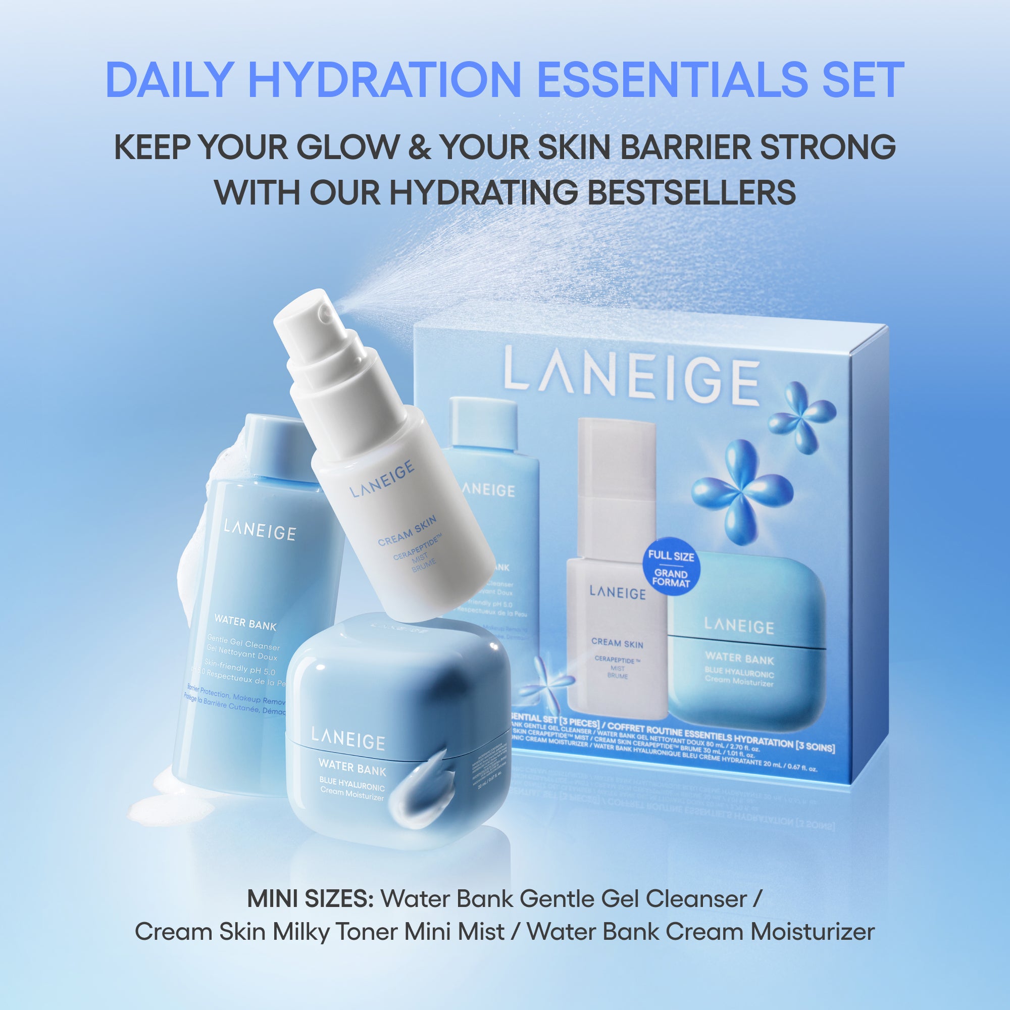 Daily Hydration Essential Set | LANEIGE