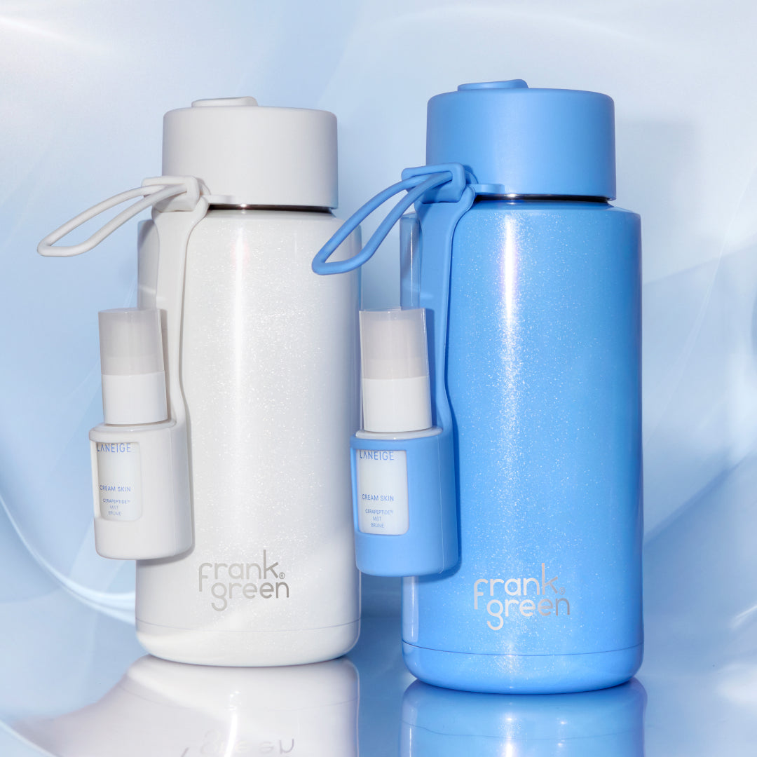 LANEIGE x frank green Water Bottle & Cream Skin Set