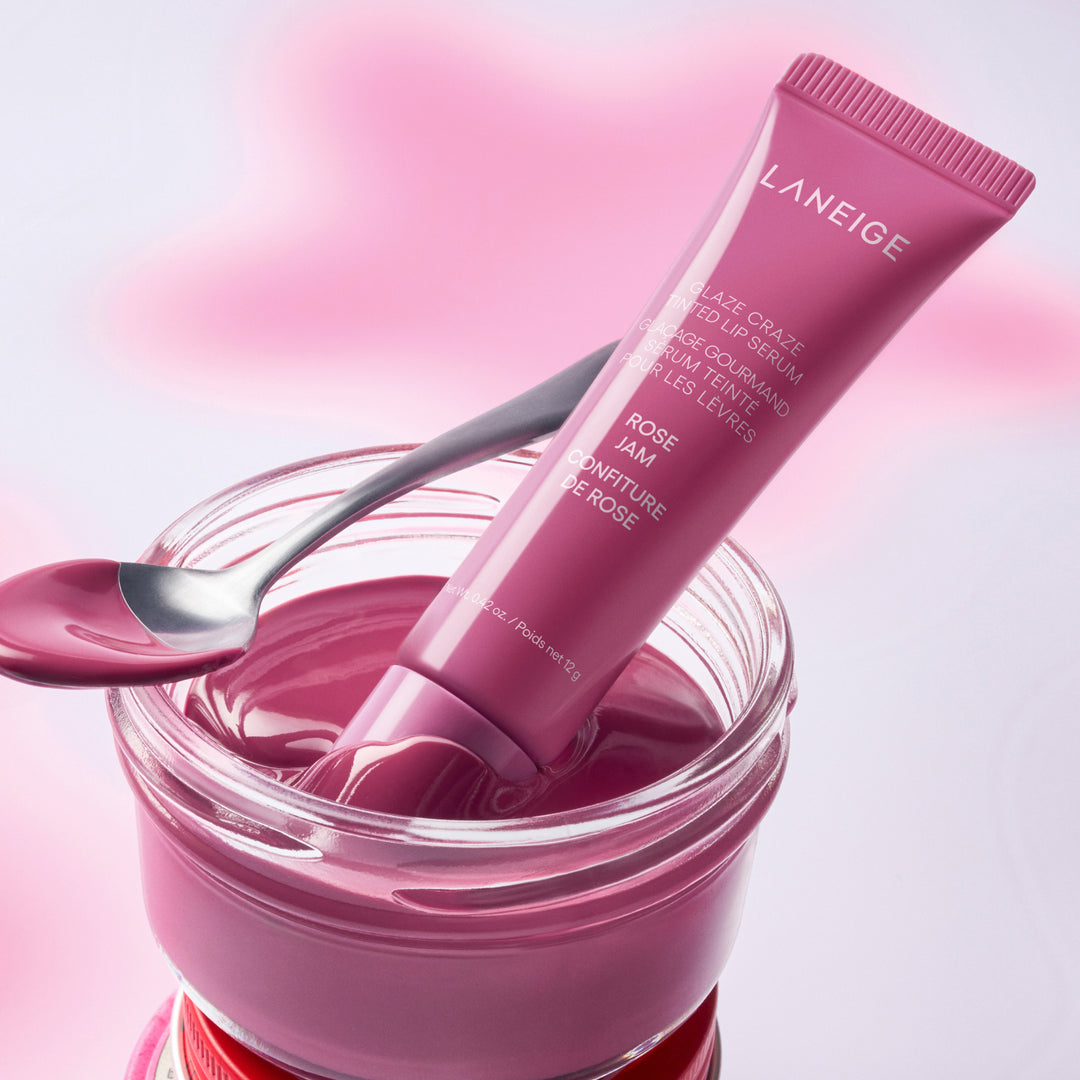 APUS - Laneige Glaze Craze Tinted Lip Serum - ROSE JAM (MUTED PINK)