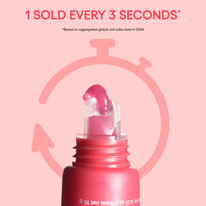 Lip Glowy Balm with model