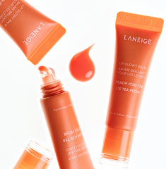 Lip Glowy Balm Peach Iced Tea