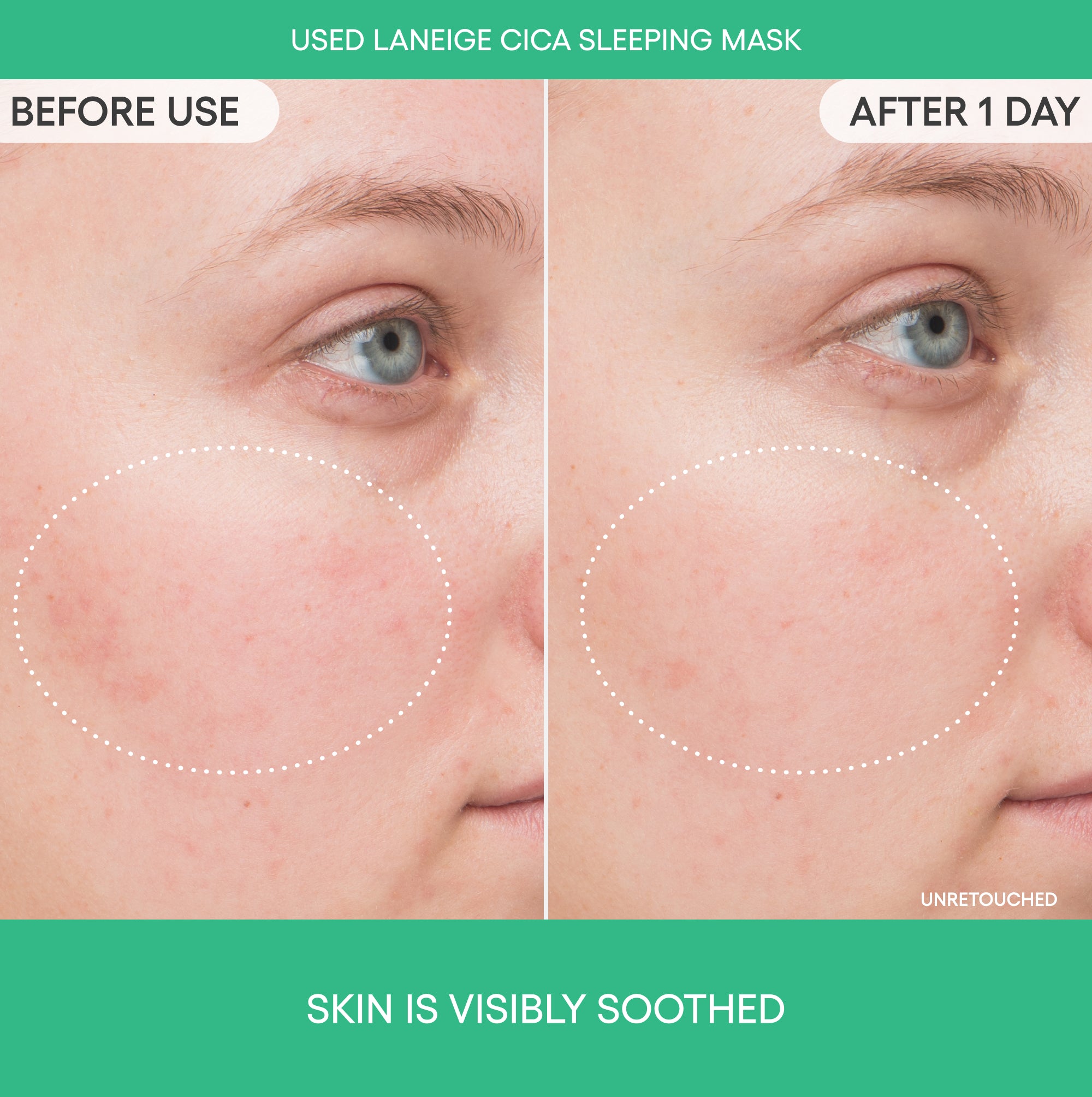 Cica Sleeping Mask – Hypoallergenic Mask for Sensitive Skin | LANEIGE