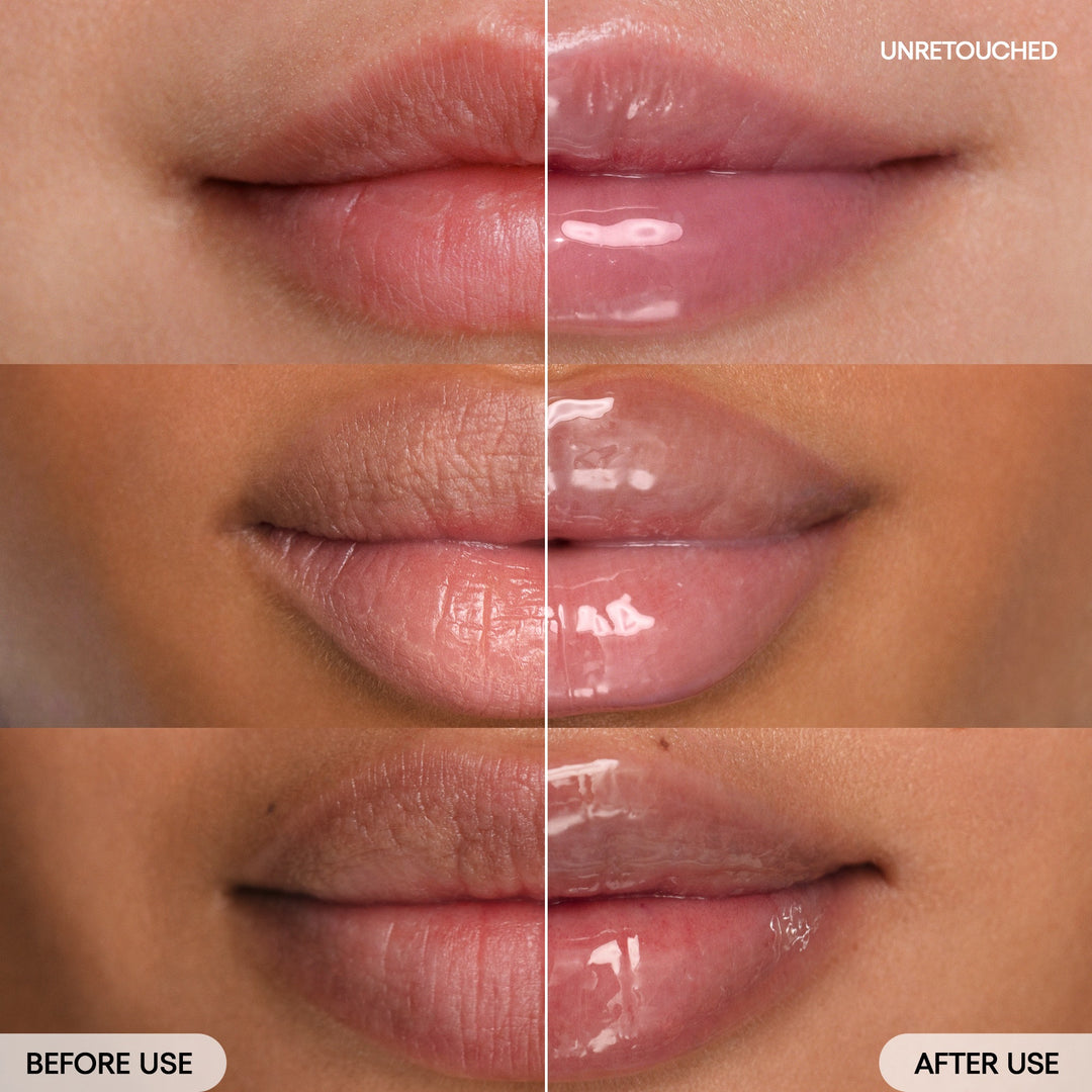 Before & After Lip Sleeping Mask Sweet Candy on model