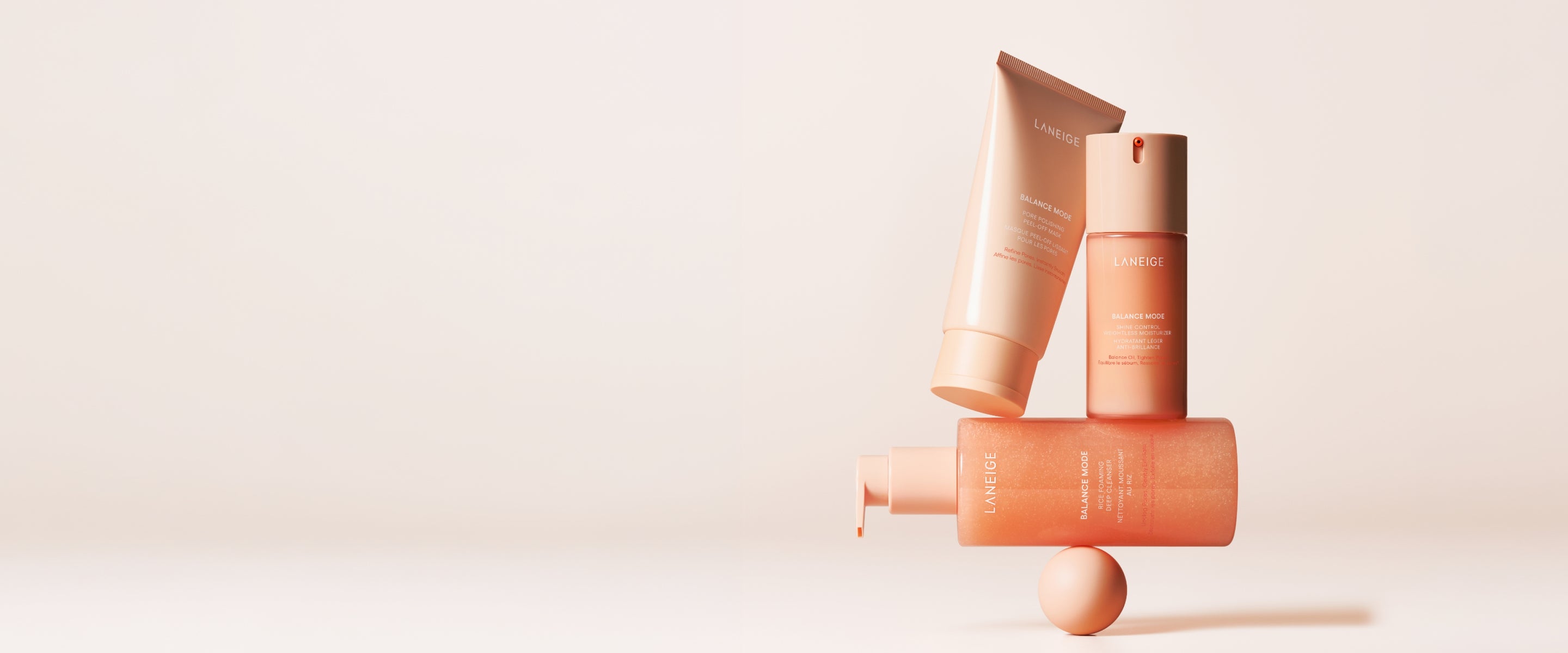 Learn about Laneige's Balance Mode collection for Oily Skin