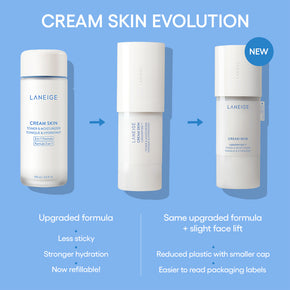 Cream Skin Toner & Moisturizer upgraded formula