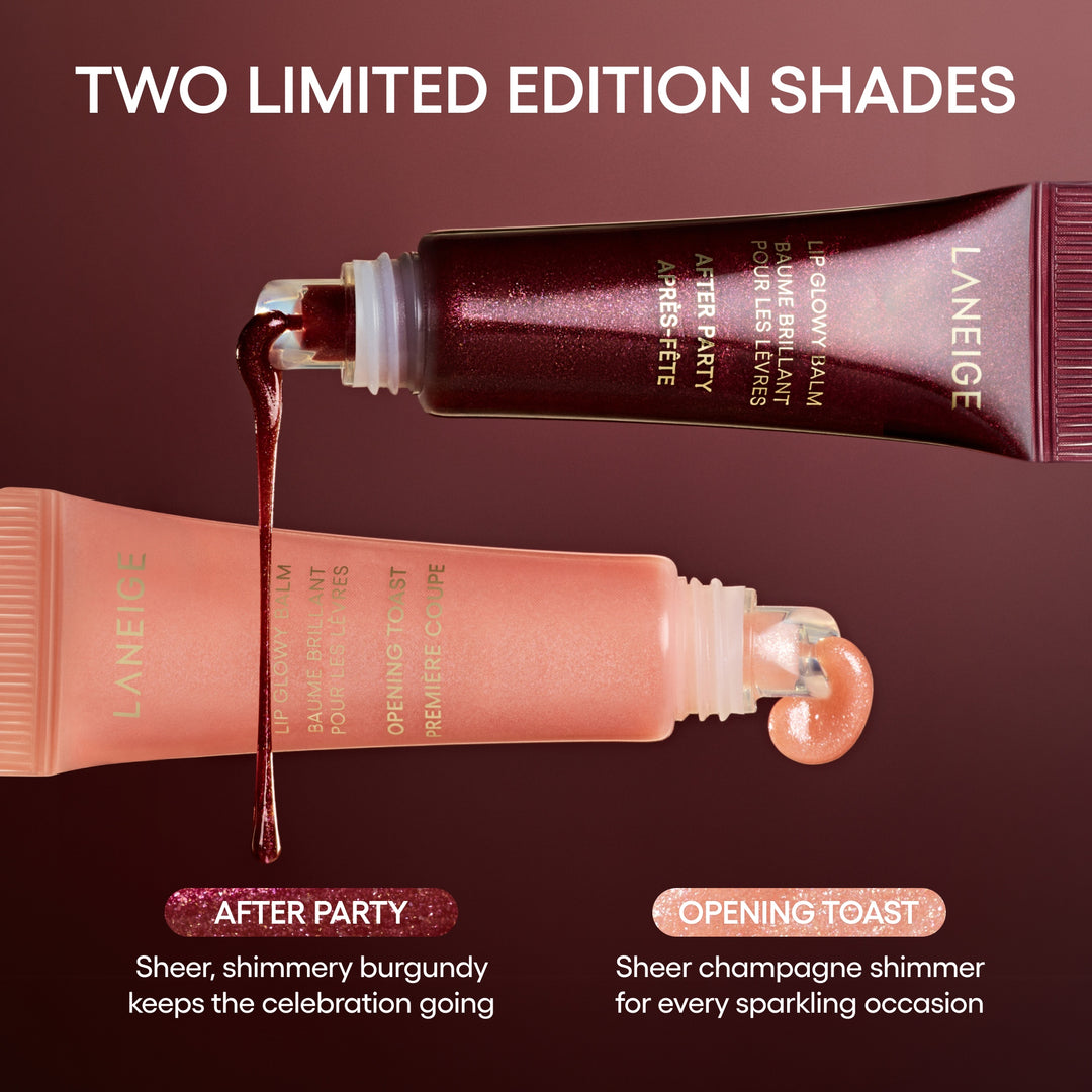 Sparkling Shimmer Lip Glowy Balm Duo Gift Set