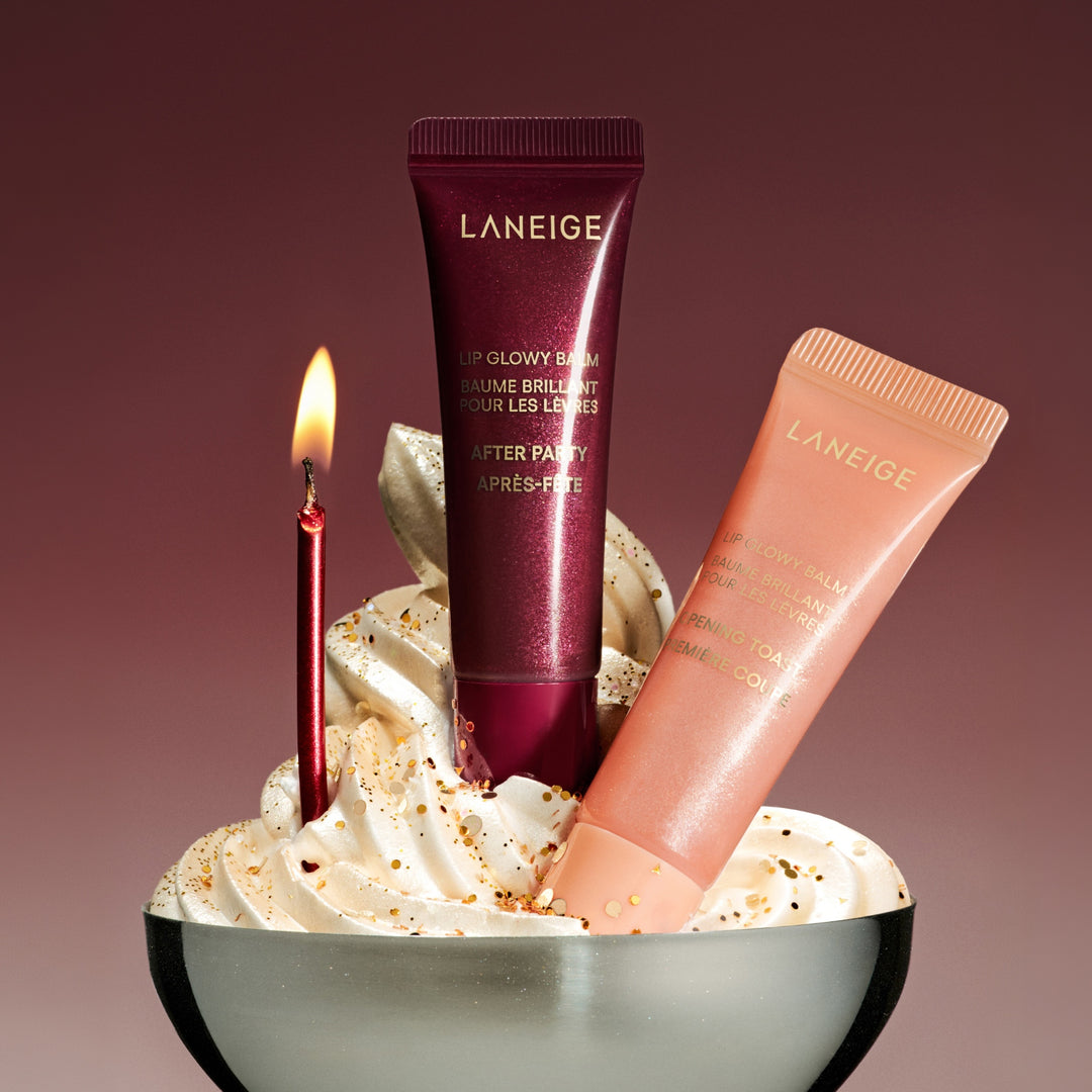 Sparkling Shimmer Lip Glowy Balm Duo Gift Set