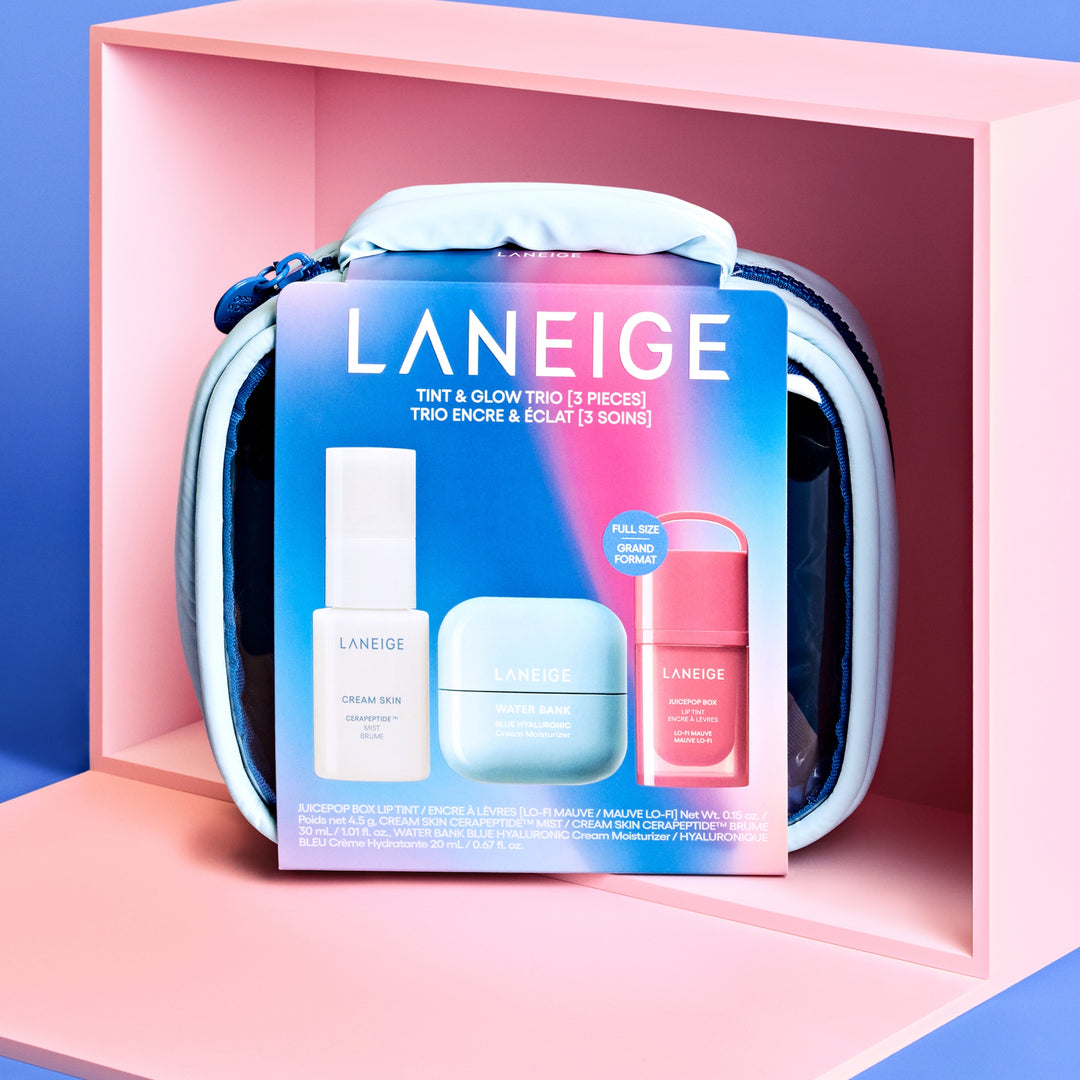 Tint & Glow Mini Korean Skincare + JuicePop Box Lip Tint Gift Set