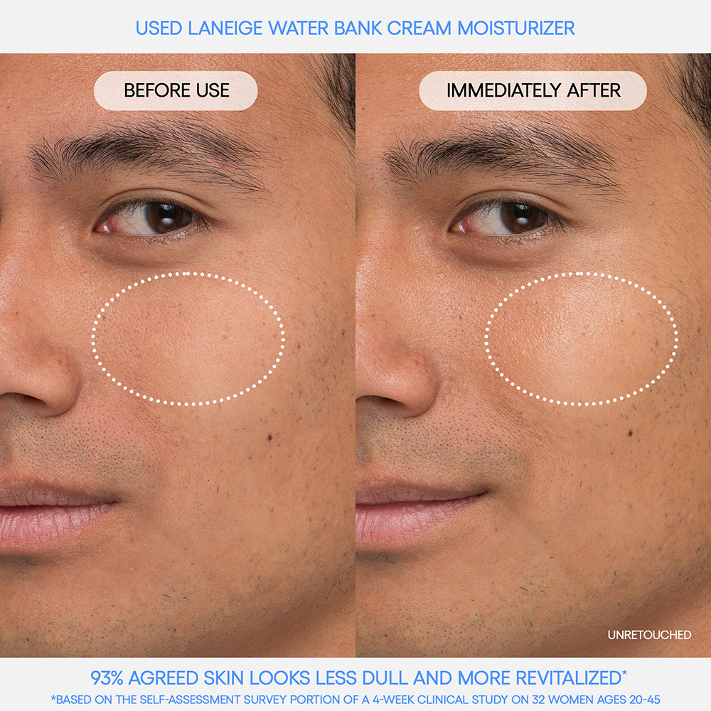 Water Bank Cream cream moisturizer results