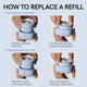 Enlarge image of Water Bank Blue Hyaluronic Cream Moisturizer refill replacement instructions