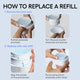 Enlarge image of Water Bank Blue Hyaluronic Gel Moisturizer refill replacement instructions