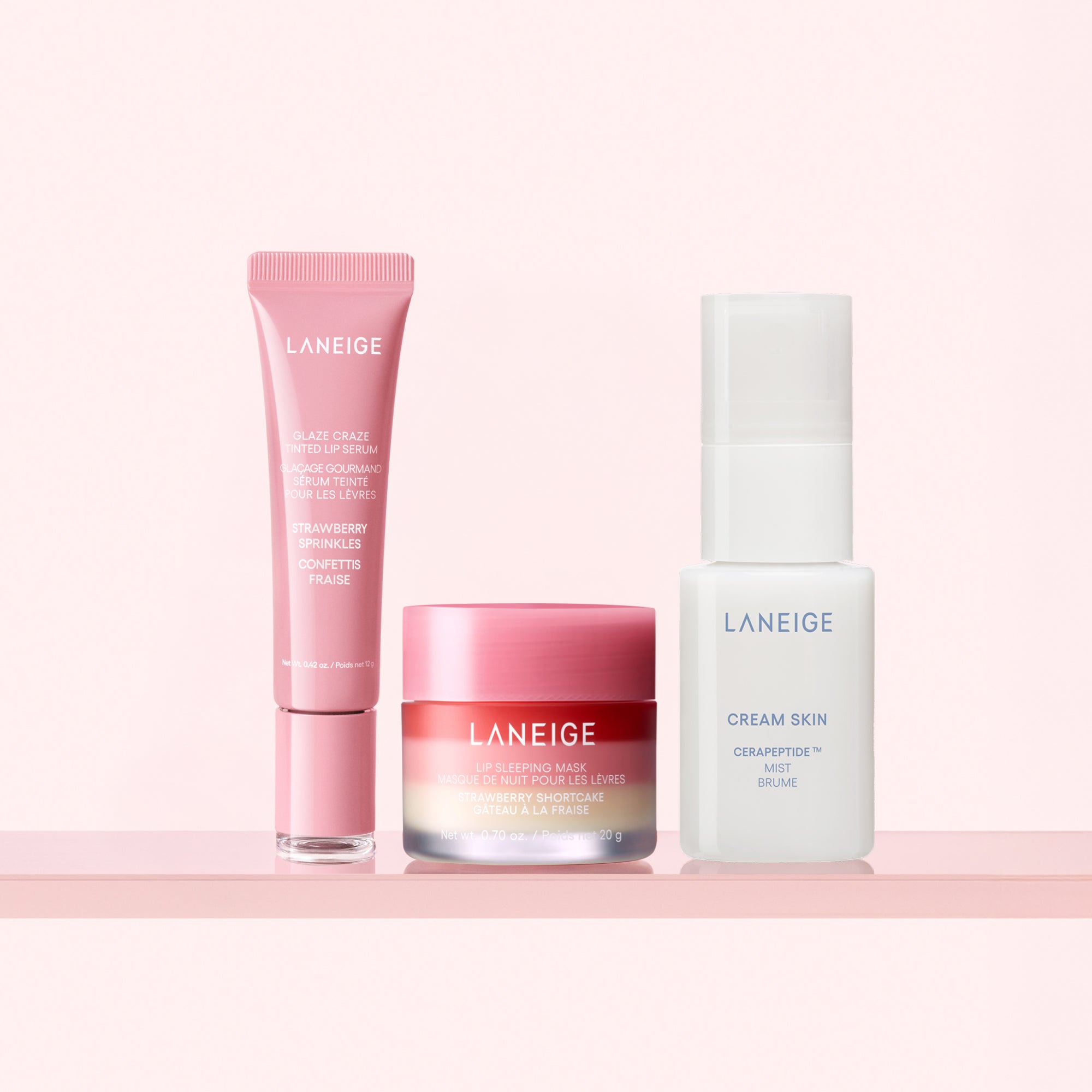 LANEIGE CREAM SKIN 3本セット 170mL LANEIGE Cream Skin Cerapeptide Refiner 170mL Gift SET BTS