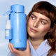 Enlarge image of Blue laneige x frank green water bottle and cream skin set