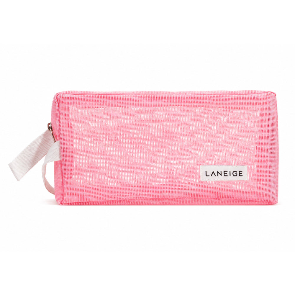 Laneige Pink Mesh Bag