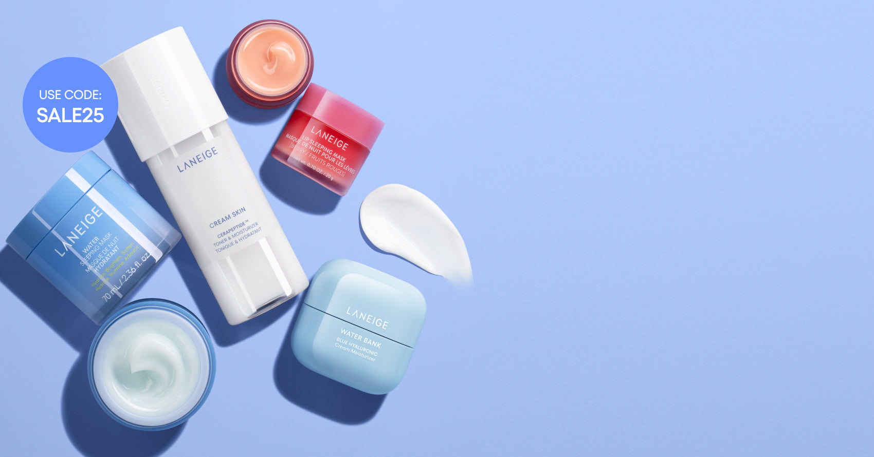 laneige up to 25% off sitewide sale