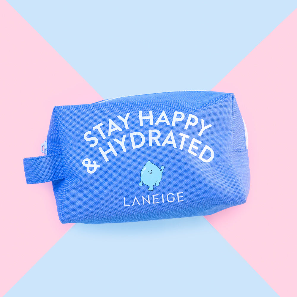 Happy & Hydrated Skincare Pouch